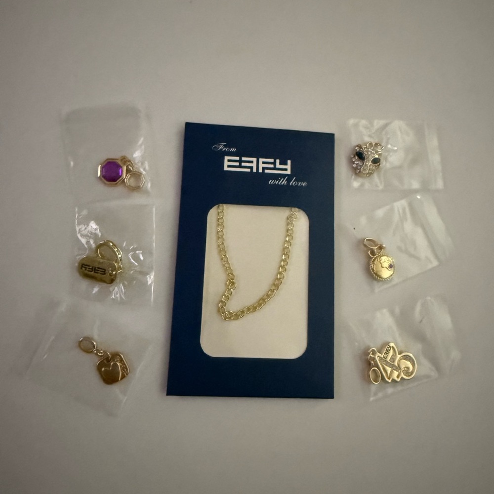 Effy Charm Set with Necklace